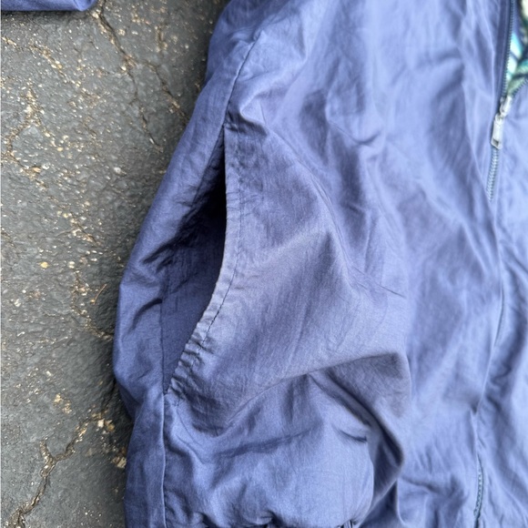 Vintage Ski Style Printed Polar Fleece REVERSIBLE Jacket - Picture 5 of 8